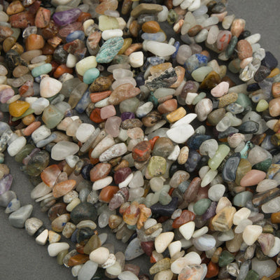 Mixed Gemstones · Smooth · Freeform Chips · 7mm **CLEARANCE**