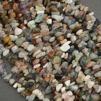 Mixed Gemstones · Smooth · Freeform Chips · 7mm **CLEARANCE**