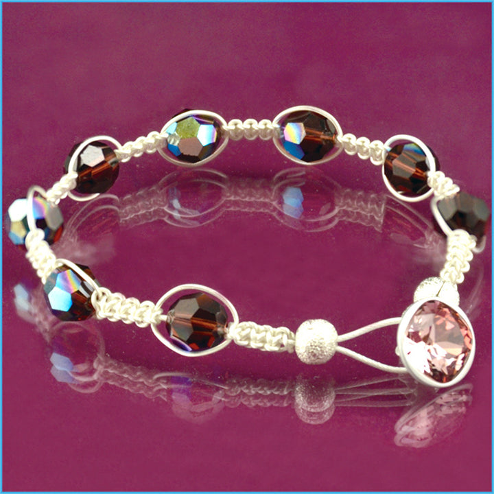 Bracelet with crimp cover
