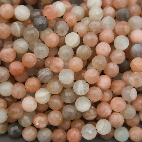 Close-up of multicolored round beads.