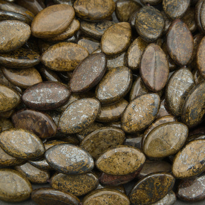 Bronzite · Smooth · Marquis Oval · 10mm, 12mm