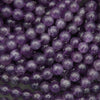 Close-up of purple beads