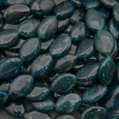 Blue Apatite · Smooth · Marquis Oval · 10x14mm **CLEARANCE**