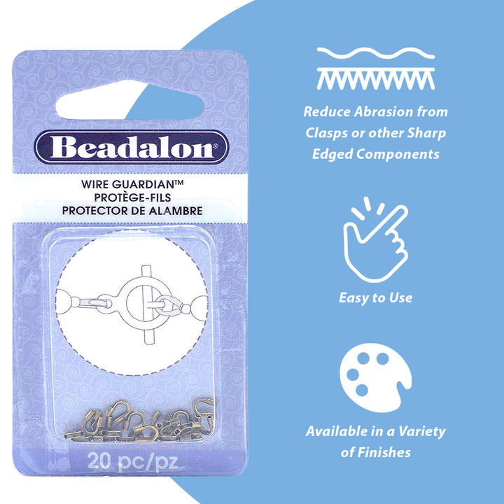 Silver Beadalon Wire Guard.