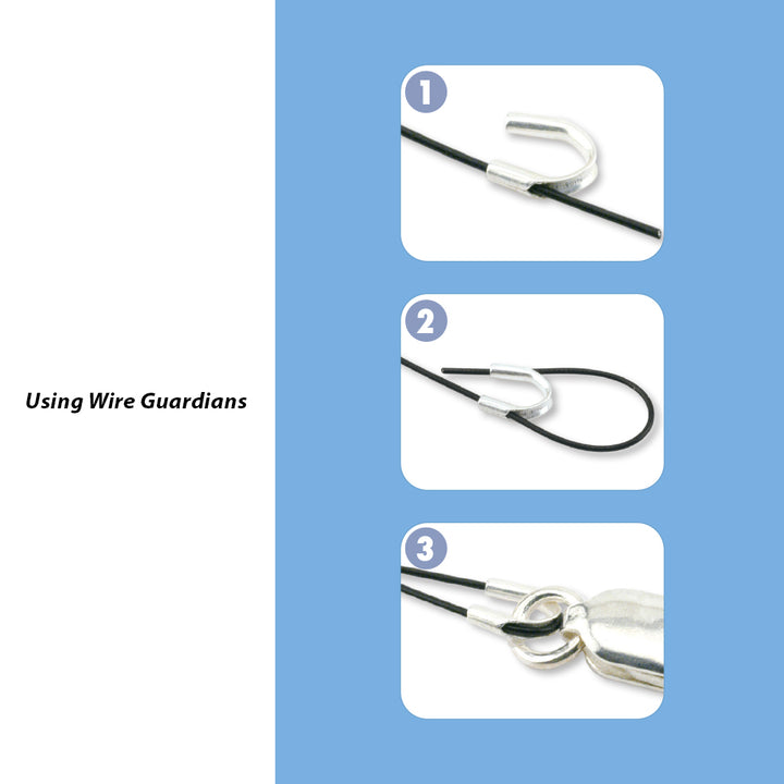 Silver Beadalon Wire Guard.