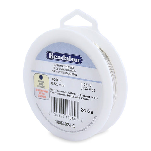 24 Gauge Beadalon German Style Shaping Wire.