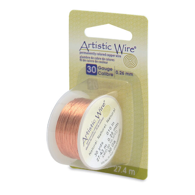 Spool of Natural Color Artistic Wire