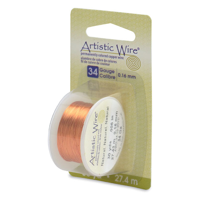 Spool of Natural Color Artistic Wire