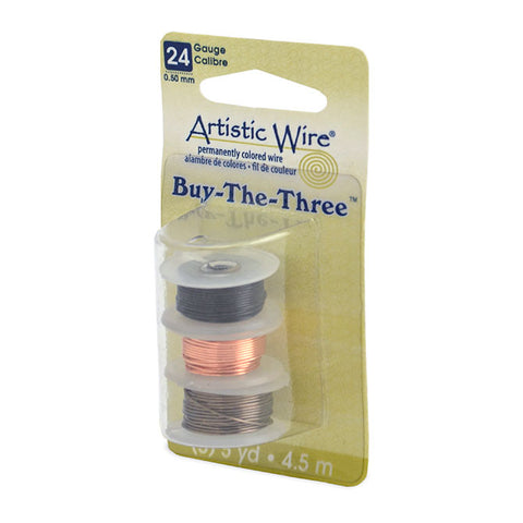 3 Spools of shaping wire.