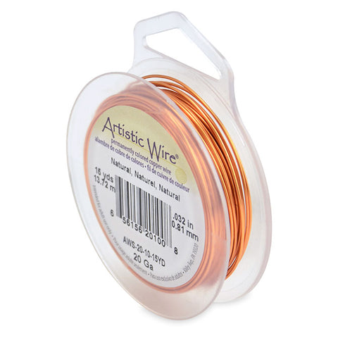 Natural Copper Color 20 Gauge Artistic Wire