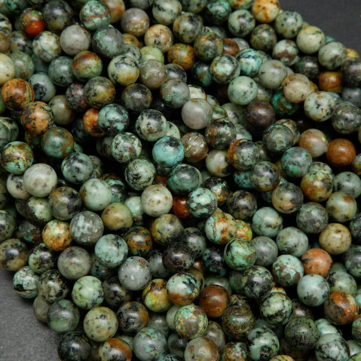 African Turquoise Beads.