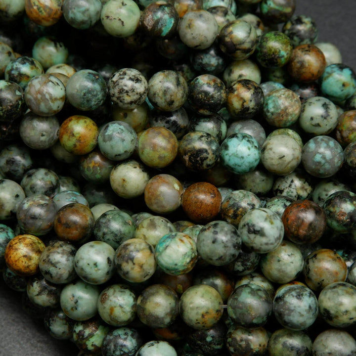 African Turquoise Beads.