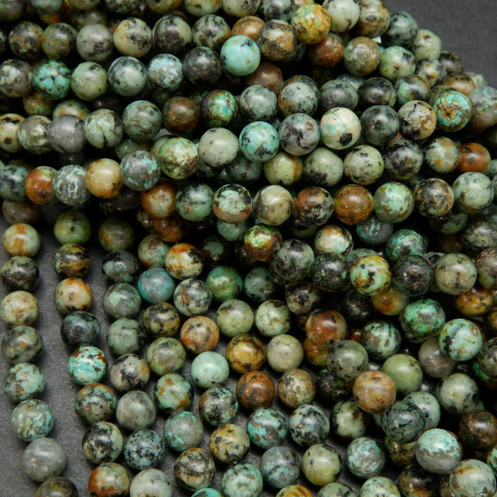 African Turquoise Beads.