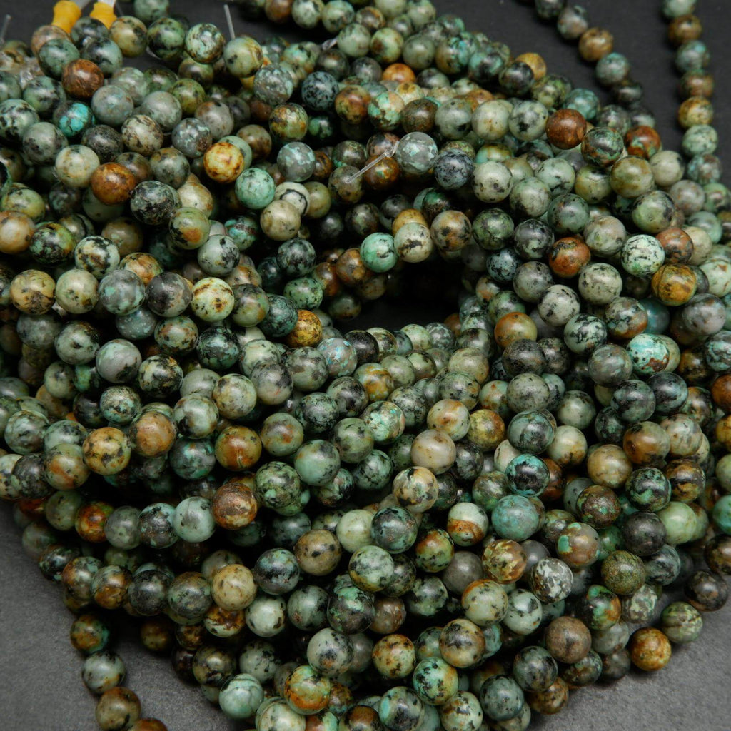 African Turquoise Beads.