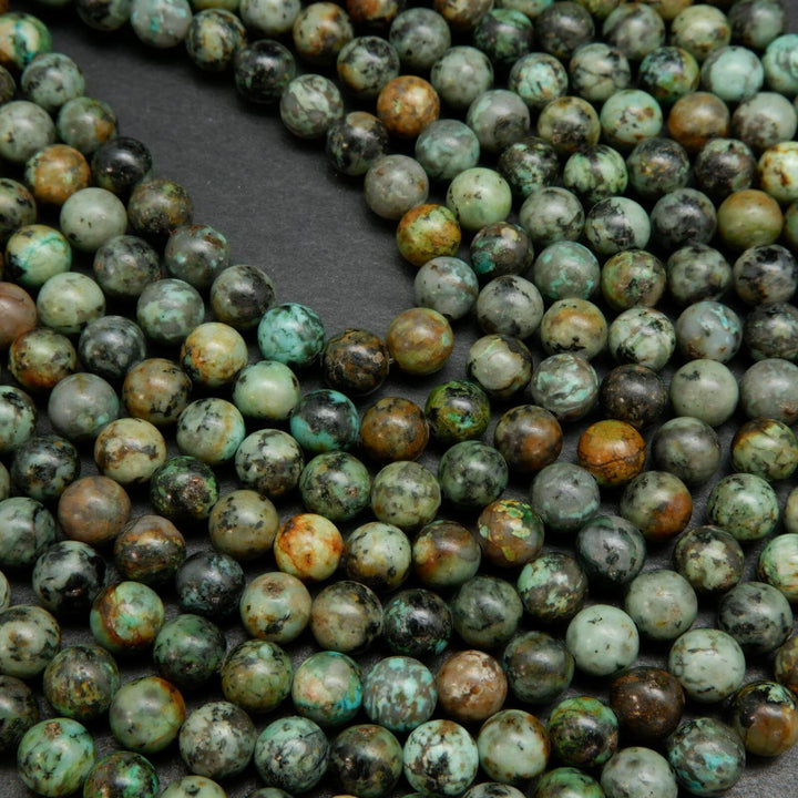 African Turquoise Beads.
