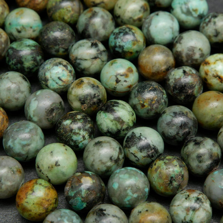 African Turquoise Beads.