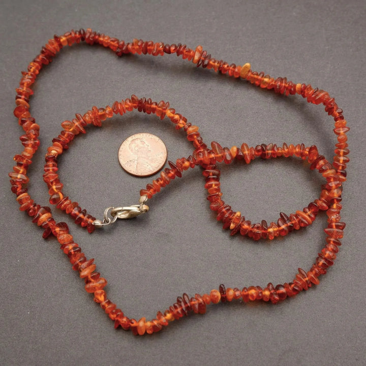 Amber · Smooth · Chips · 6mm, Tejas Beads, Beads