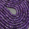 Faceted Amethyst Beads.