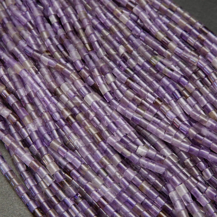 Amethyst beads.