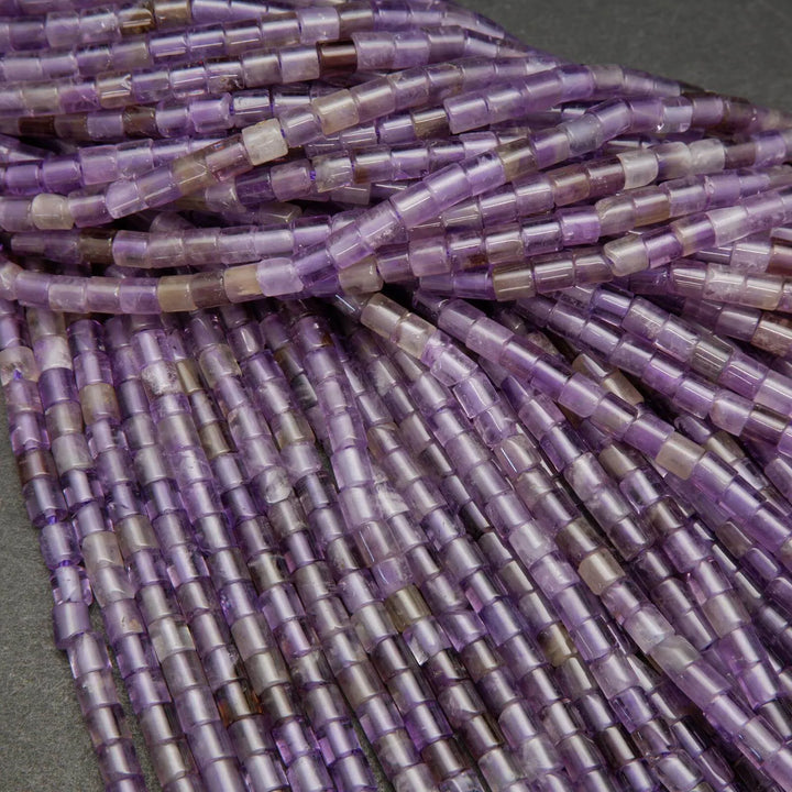 Amethyst beads.