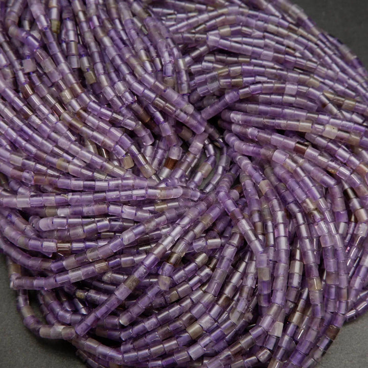 Amethyst beads.