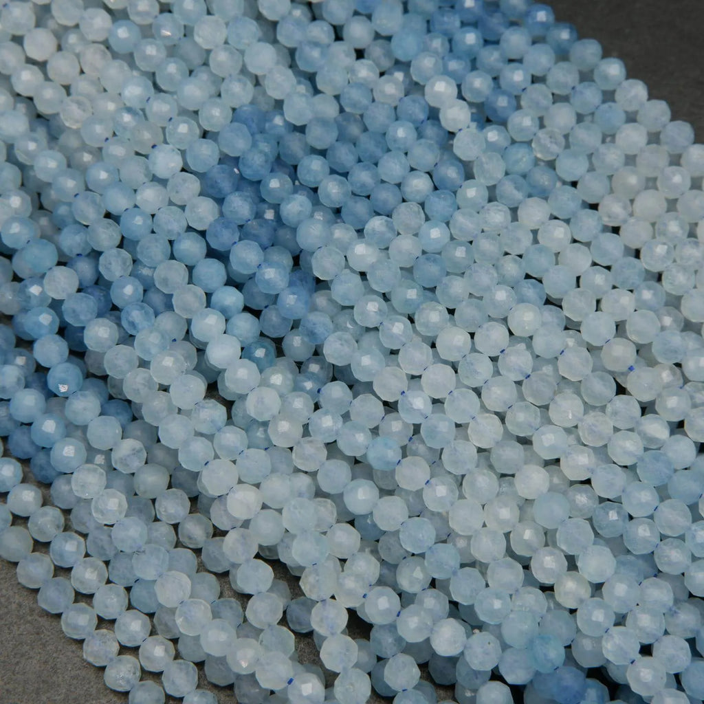 Aquamarine Beads.