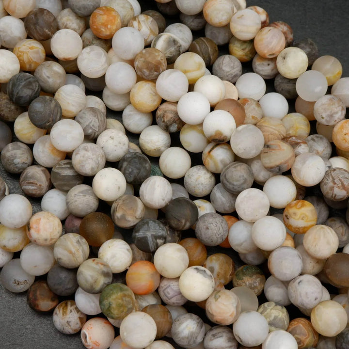 Bamboo Leaf Agate Beads