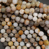 Bamboo Leaf Agate Beads