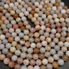 Winter blossom agate beads.