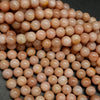 Peachy beige moonstone beads.