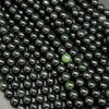 Black jade beads.