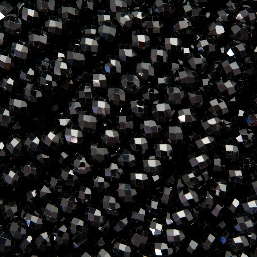 Black Spinel Beads.