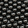 Black spinel beads.