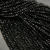 Black tourmaline beads.