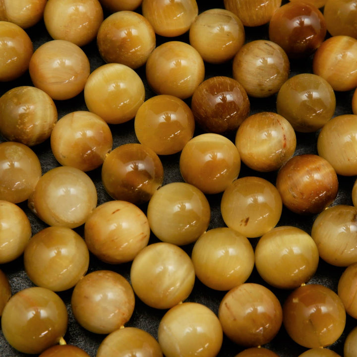 Blonde Tiger Eye Beads.