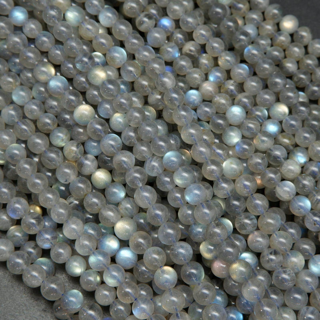Blue Fire Labradorite beads.