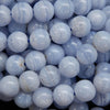 Blue lace agate beads.