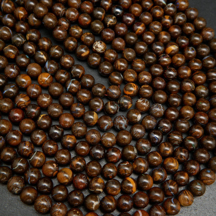 Australian Boulder Opal Beads.