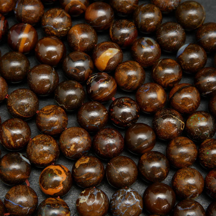 Australian Boulder Opal Beads.
