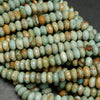 Brazilian Turquoise Faceted Beads.