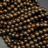 Brown Bronzite Beads