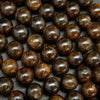 Brown Bronzite Beads