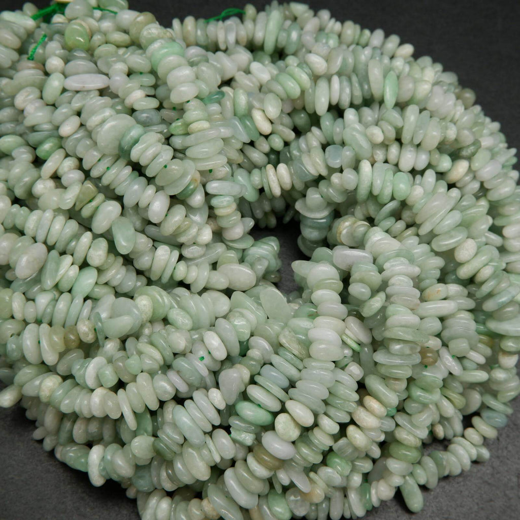 Burmese jade beads.