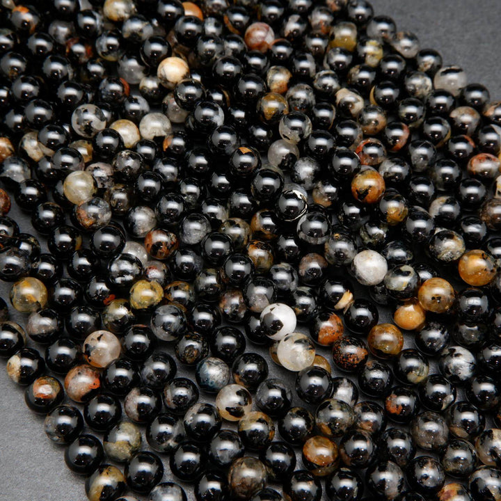 Tourmaline beads.