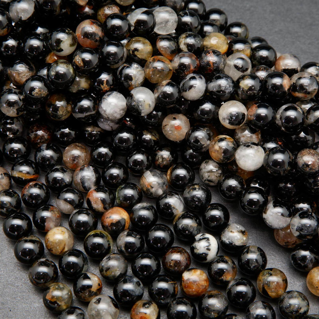 Tourmaline beads.