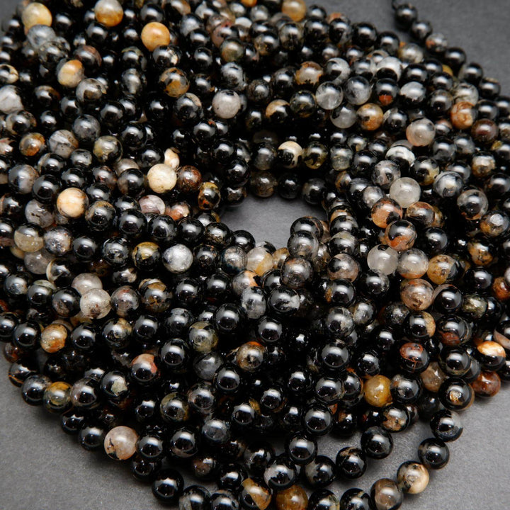 Tourmaline beads.