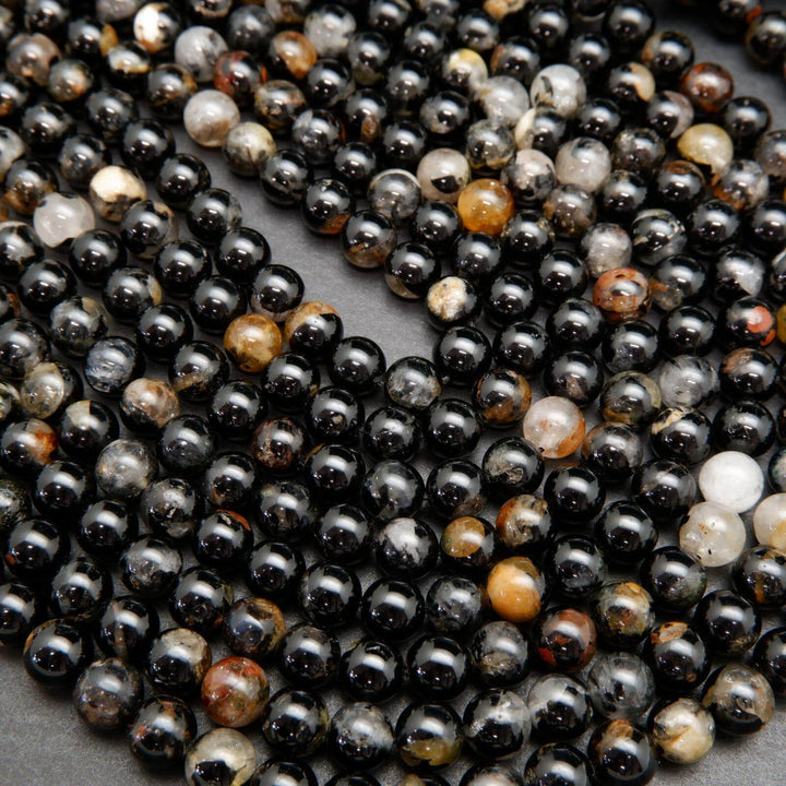 Tourmaline beads.