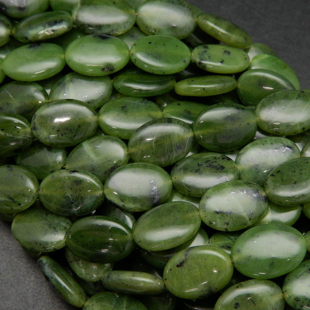 Green Jade Beads.
