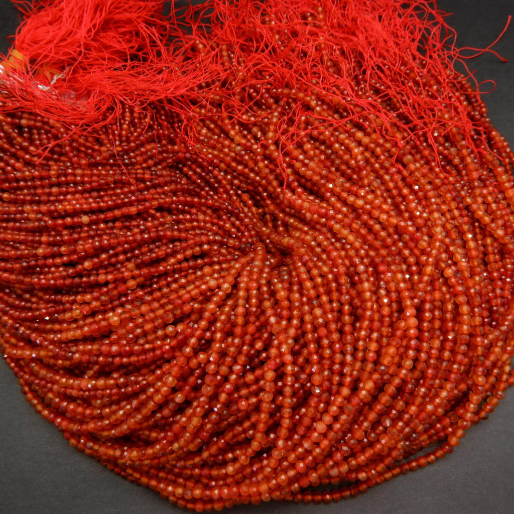Carnelian Beads.