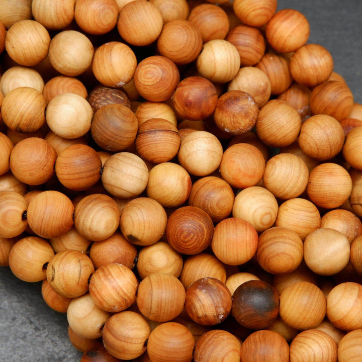 Cedar Wood Beads